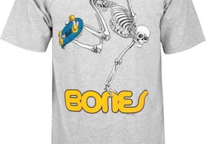Friday Night Lights Apparel Amazon Com Powell Peralta Skateboard Skeleton T Shirt Bones