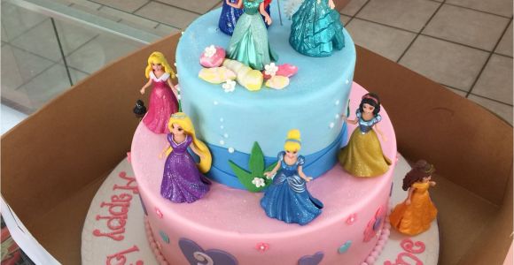 Frozen Cake Decorations Target Princess Party Disney Princesses Ariel Ana Elsa Aurora