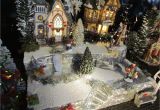 Frozen Christmas Light Show Christmas Waterfall Frozen Pond Village Display Platform Base Dept