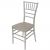Fruitwood Chiavari Chairs Classic Series Metallic Resin Chiavari Chair with Steel Core