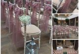 Fruitwood Chiavari Chairs Dusky Pink Sashes On Chiavari Chairs Supplied and Dressed by Simply