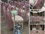 Fruitwood Chiavari Chairs Wedding Dusky Pink Sashes On Chiavari Chairs Supplied and Dressed by Simply