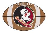 Fsu Rug Fanmats Ncaa Florida State University Seminole Logo Brown 2 Ft X 3