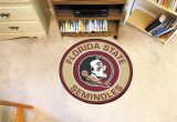 Fsu Rug Florida State University Seminoles Logo Roundel Mat 27