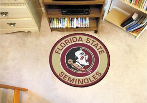 Fsu Rug Florida State University Seminoles Logo Roundel Mat 27