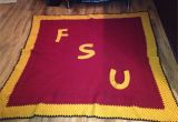 Fsu Rug Fsu Blanket Crochet Pinterest