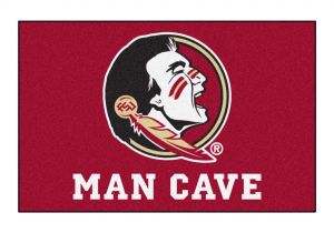 Fsu Rug Ncaa 19×30 Man Cave Starter Rug Florida State Seminoles Men Cave
