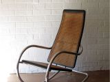 Funny Pictures Of Rocking Chairs Italian Rocking Chair Chrome and Ebonized Wood by Contentshome