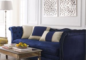 Furniture Stores Warner Robins Ga Horton Navy Velvet sofa Mood Eclectic Interiors Pinterest Navy