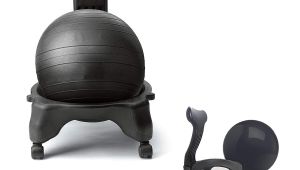 Gaiam Backless Classic Balance Ball Chair Amazon Com 1up Fit Chair Balance Ball Chair Home Office Pump