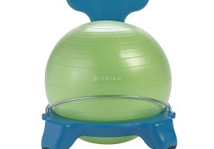 Gaiam Balance Ball Chair – Classic Yoga Ball Chair with 52cm Stability Ball Gaiam Kids Balance Ball Chair top 10 Best Yoga Ball Chairs In 2018
