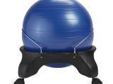 Gaiam Classic Balance Ball Chair – Charcoal Amazon Com Gaiam Classic Backless Balance Ball Chair Exercise