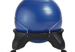 Gaiam Classic Balance Ball Chair – Charcoal Amazon Com Gaiam Classic Backless Balance Ball Chair Exercise