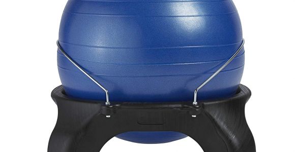 Gaiam Classic Balance Ball Chair – Charcoal Amazon Com Gaiam Classic Backless Balance Ball Chair Exercise