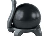 Gaiam Classic Balance Ball Chair – Charcoal Trendy Gaiam Balance Ball Chair 28 58bfbc42e7350 Madebyme23