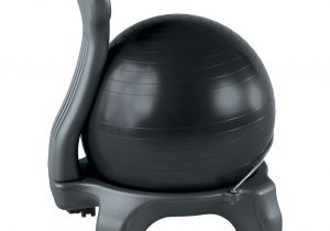 Gaiam Classic Balance Ball Chair – Charcoal Trendy Gaiam Balance Ball Chair 28 58bfbc42e7350 Madebyme23