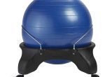 Gaiam Classic Balance Ball Chair Reviews Amazon Com Gaiam Classic Backless Balance Ball Chair Exercise