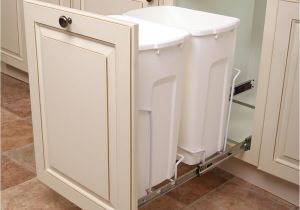 Garbage Can Cabinet Knape Vogt 14 375 In X 22 In X 18 813 In 35 Qt In Cabinet