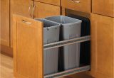 Garbage Can Cabinet Knape Vogt 18 In H X 15 In W X 22 In D Plastic In Cabinet 35 Qt