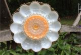 Garden Art From Old Dishes Pin by Linda Wingard On Linda S Glass Garden Pinterest Glass