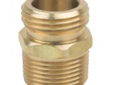 Garden Hose Fitting Size Shop Brasscraft 3 4 In X 3 4 In Threaded Male Hose X Mip Adapter