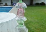Garden Whimsies Yard Art Glass Yard totem Recycled Art Pinterest totems Yards and Glass