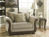 Gardner White Chair and A Half Gracie Anne Barley Wood Polyester Chair and A Half Accent Chairs