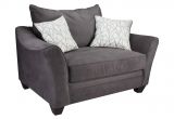 Gardner White Chair and A Half Microfiber Accent Chairs Living Room with Swoop Armchair Plus Brown
