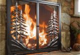 Gas Fireplace Accessories Near Me Alpine Fireplace Screen with Doors Brings the Peace and Tranquility