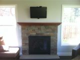 Gas Fireplace Inserts with Mantle Gas Fireplace Insert Custom Maple Mantel Fieldstone Fireplace Reface