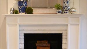 Gas Fireplace with Marble Mantel Pig Tiger Renovation Shiplap Fireplace Pig and Tiger