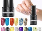 Gel Nail Polish without Uv Light Beau Gel 8ml Nail Gel Diamond Glitter Uv Nail Polish Led Lamp Lak