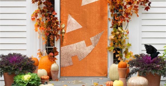 Giant Decorative Jacks 8 Fun Halloween Door Ideas Halloween Door Decorations Pinterest