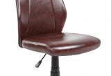 Gilbert top Grain Leather Accent Chair Armless Leather Fice Chairs White Fice Chair Sale Faux