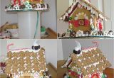 Gingerbread House theme Decorations How to Make and assemble A Gingerbread House From Scratch