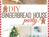 Gingerbread theme Decorations How to Make A Gingerbread House Throw A Decorating Party
