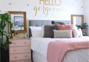 Girly Bedside Lamps Surprise Teen Girls Bedroom Makeover Classy Clutter Blog