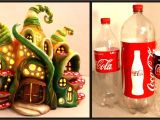 Glass Coke Bottle Decoration Ideas A Diy Enchanted Fairy House Lamp Using Coke Plastic Bottlesa Youtube