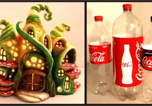 Glass Coke Bottle Decoration Ideas A Diy Enchanted Fairy House Lamp Using Coke Plastic Bottlesa Youtube
