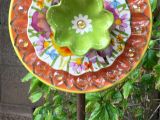 Glass Plate Flower Garden Art 39 Awesome Glass Yard Art Inspiring Home Decor