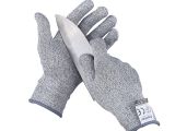 Gloves that Light Up Finether Cut Resistant Gloves En388 Level 5 Anti Resistance and Ce