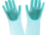 Gloves that Light Up Kcasa Multifunctional Durable Magic Silicone Washing Gloves Cooking