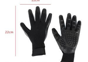 Gloves that Light Up Pet Massage Glove Pet Five Fingers Rubber Massage Grooming Gloves