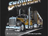 Go Lights for Trucks Snowman Bandit Back T Shirt Design for Brts Retail Line Of T