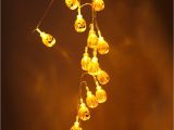 Gold Decorative Jacks Halloween 3d Jack O Lantern Pumpkin String Lights 20 Led 2m Holiday