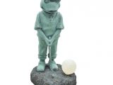 Golf Statues Home Decorating solar Powered Led Golfer Frog Statue I Like Frog Lubia A Aby
