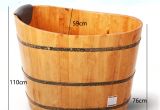 Good Quality Bathtubs High Quality Bathtub Cask Adult Barrel Bath Tub solid Wood