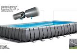 Gorilla Floor Padding for 16ft X 32ft Rectangular Above Ground Swimming Pools Amazon Com Intex 32ft X 16ft X 52in Ultra Frame Rectangular Pool