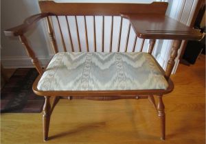Gossip Bench for Sale Vintage Ethan Allen Gossip Bench with Tray Hard Rock Maple