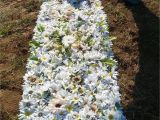 Gravesite Decorations Store This is A Blanket Made From Artificial Flowers that My Sister and I